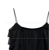 Eed Chiffon Tiered Blouse