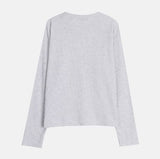 Coldy Waffle Shoulder Zip-Up T-shirt