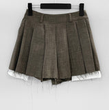 Rept pleated skirt pants