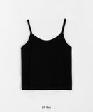 [BAONHAUS] [BASIC-ON] Old Ribbed Basic String Sleeveless