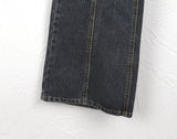 Forton Low-rise Incised Bootcut Denim Pants