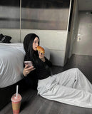 Swan Hood Wrap T-shirt