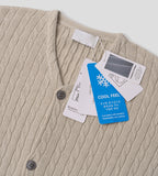 Museum Semi Over Short Sleeve Cardigan