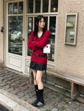 SUPERFINE WOOL V-NECK NT