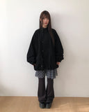 Novak Vintage Washing Short Bomber Jacket