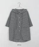 Yuuta Check Over Hood Shirt