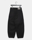 Noyal Ribbon Punching Stitch Wide Pants