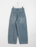 Ruami Cut Balloon Wide Denim Pants