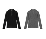 Berute Ribbed Half-zip Muscle Fit Knit