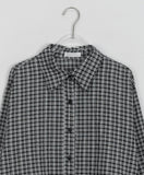 Manei Summer Color Check Over Shirt