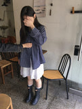 Hachini Basic Check Long Sleeve Shirt