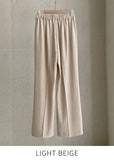 Lenion Linen Wide Banding Pants