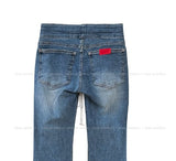 Tense Span Low Bootcut Denim Pants