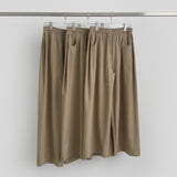 Hem Snap Folding Balloon Wide Banding Pants