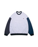 [AG] Multi Color Wappen Sweat Shirt