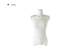 Suha Lace Square Ribbed Sleeveless