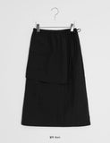 Jundro Summer Nylon Wrap Skirt