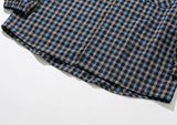 Bay Overfit Check Hood Shirt