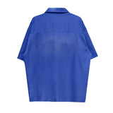 [LAN ARCHIVE][SETProduct] Ocean denim tie half shirt