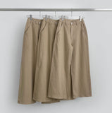 Loose Wide Span Banding Cotton Pants