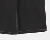 Yukil Carpenter Stitch Three-Quarter Bermuda Denim Pants