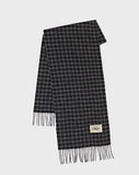 Gingham Wool Muffler