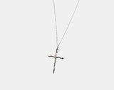 Koiz Silver Cross Necklace