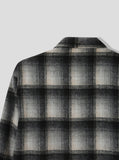 Planet over check shirt
