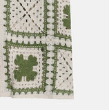 Clover Crochet Short Sleeve Cardigan