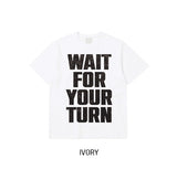 Your Turn Crack Lettering Short Sleeve