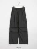 [unisex] Ensel Banding Nylon String Parachute Cargo Pants