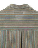 Vivid striped loose fit shirt