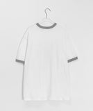 [unisex] Sosense Cat Print Color Matching Over Short Sleeve Tee