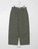 [unisex] Leroon Basic Wide Cotton Pants