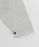 [BAONHAUS] Aori Cotton Stripe Overfit Shirt