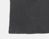 Az Pigment Washing Unbalanced One Off-Shoulder Button Short Sleeve T-shirt