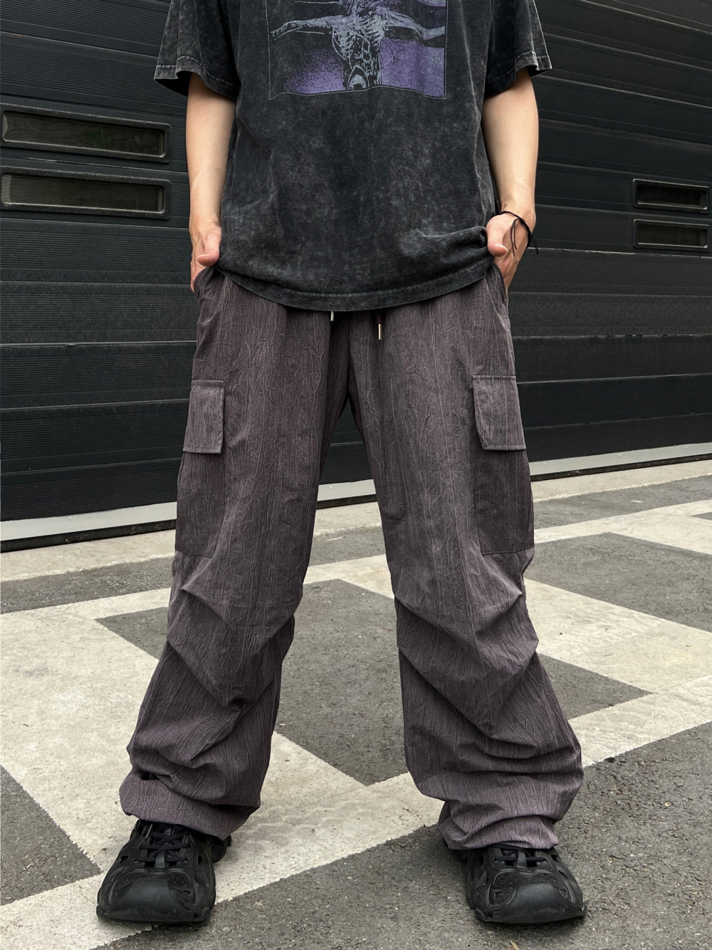 【KOOLOSET】Soundgarden Black Washing Tee KOOLOSET (クロゼット) - サウンドガーデンブラックウォッシング