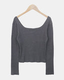 Aest U-neck Burton Ribbed T-shirt