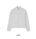 Mog Crop Check Shirt