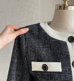 Ibrea Tweed Color Matching Jacket