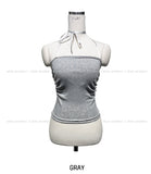 Perfu Ribbon Shirring Top (With Cup)