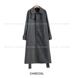 (UNISEX) Winter Maxi Balmacan Mac Coat