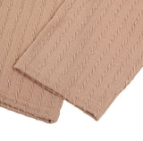 Soleil U-neck cable knit