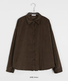 Pomoni Basic Corduroy Shirt