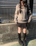 [Plan] Reggie Alpaca Hood Knit