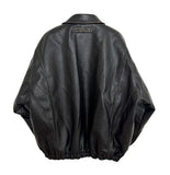 Fodeli Leather Over Padding Jacket
