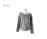 Lekin Color Matching One-Shoulder Knit