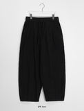 [unisex] Rango Linen Pintuck Wide Balloon Pants