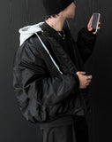 MA-1 hood padding Jacket