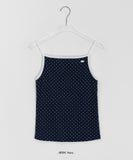 Tater Dot Color Matching Strap Sleeveless